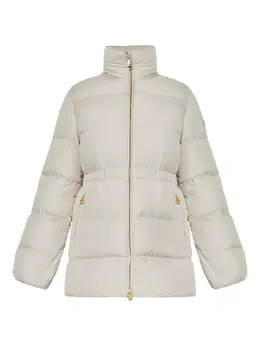 Moncler: Белая куртка 