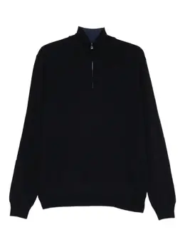 Corneliani: Синий свитер 