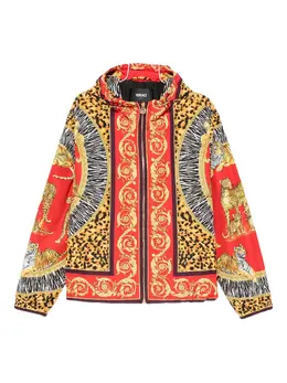 Versace: Куртка с капюшоном 