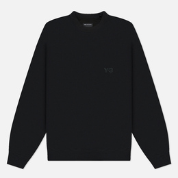 Y-3: Чёрная толстовка  Terry