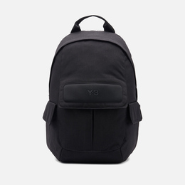 Y-3: Чёрный рюкзак 
