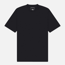 Y-3: Чёрная футболка 