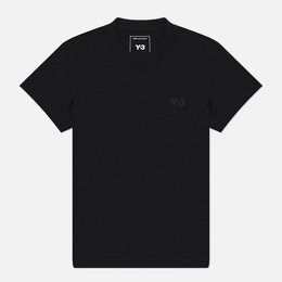Y-3: Чёрная футболка 