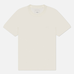 Y-3: Белая футболка 