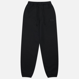 Y-3: Чёрные брюки  Terry