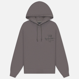 Y-3: Серая толстовка  Terry