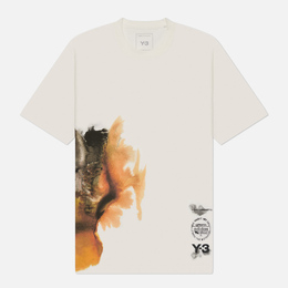 Y-3: Белая футболка 