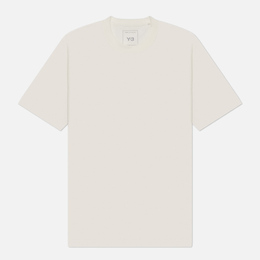 Y-3: Белая футболка 