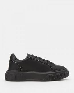 Casadei: Чёрные кроссовки 