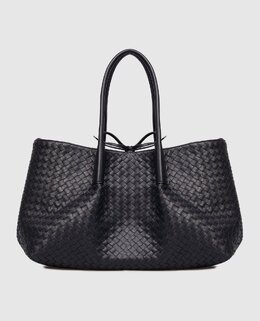 Bottega Veneta: Сині сумки 