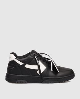 Off-White: Чёрные кроссовки  Out of Office