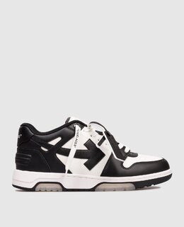 Off-White: Чёрные кроссовки  Out of Office