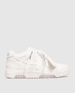 Off-White: Білі кросівки  Out of Office