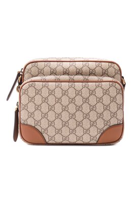 Gucci: Бежевая сумка  GG