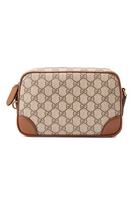 Gucci: Бежевая сумка  GG