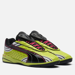 Puma: Зелёные кроссовки 