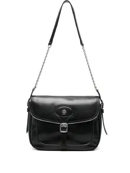 Bally: Чёрная сумка 