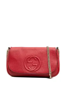 Gucci Pre-Owned: Красная сумка через плечо 