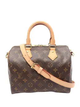 Louis Vuitton Pre-Owned: Коричневая сумка 