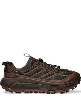 HOKA: Коричневые кроссовки 