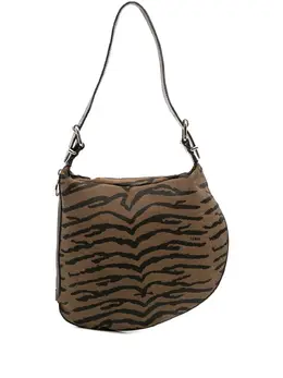 Fendi Pre-Owned: Сумка с принтом зебры 