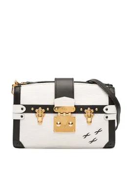 Louis Vuitton Pre-Owned: Чёрный клатч 