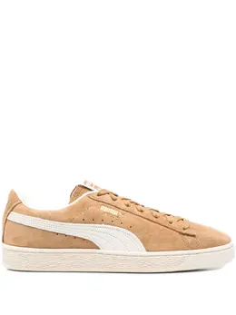 PUMA: Бежевые кроссовки  Suede