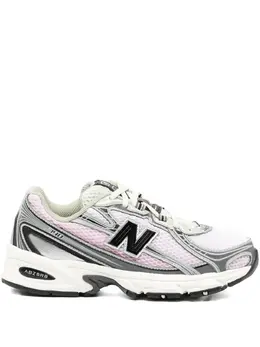 New Balance: Светлые кроссовки 