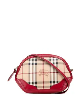 Burberry Pre-Owned: Коричневая сумка через плечо 