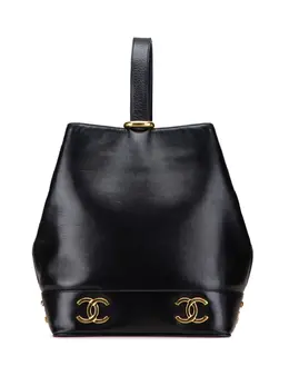 CHANEL Pre-Owned: Чёрная сумка 