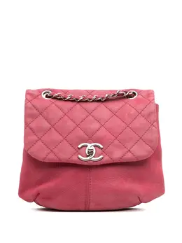 CHANEL Pre-Owned: Розовая сумка через плечо 