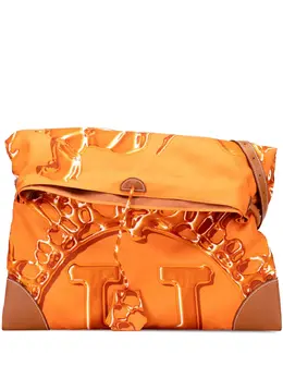 Hermès Pre-Owned: Оранжевая сумка через плечо 