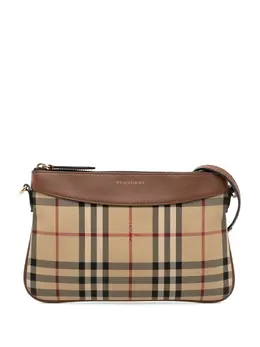 Burberry Pre-Owned: Коричневая сумка через плечо 