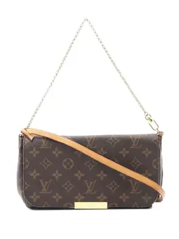 Louis Vuitton Pre-Owned: Коричневая сумка через плечо 