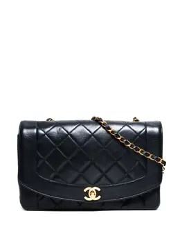 CHANEL Pre-Owned: Чёрная сумка 