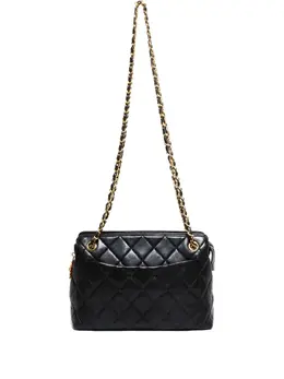 CHANEL Pre-Owned: Чёрная сумка 