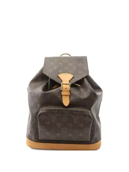 Louis Vuitton Pre-Owned: Коричневый рюкзак 