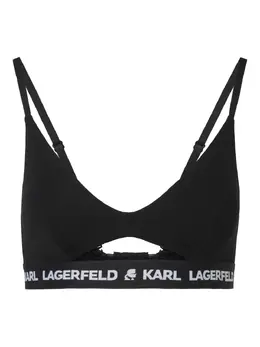 Karl Lagerfeld: Чёрный бюстгальтер 