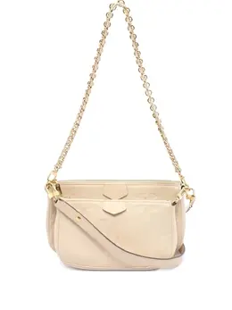 Louis Vuitton Pre-Owned: Белая сумка 