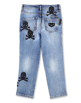 Philipp Plein: Зауженные джинсы 
