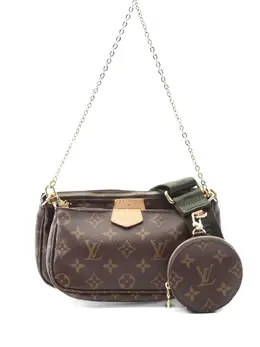 Louis Vuitton Pre-Owned: Коричневая сумка 
