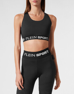 Plein Sport: Чёрный топ 