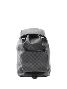 Louis Vuitton Pre-Owned: Чёрный рюкзак 