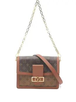 Louis Vuitton Pre-Owned: Коричневая сумка 