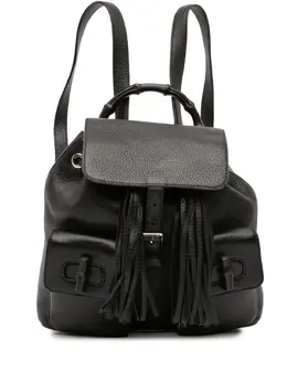Gucci Pre-Owned: Чёрный рюкзак 