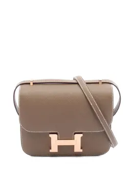 Hermès Pre-Owned: Коричневая сумка через плечо 
