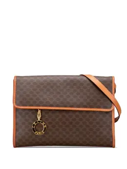 Celine Pre-Owned: Коричневая сумка через плечо 