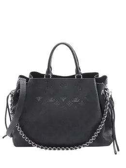 Louis Vuitton Pre-Owned: Чёрная сумка-шоппер 