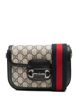 Gucci Pre-Owned: Коричневая сумка через плечо 