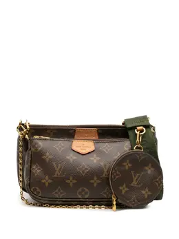 Louis Vuitton Pre-Owned: Коричневая сумка 